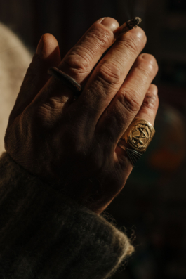 Rauchende Hand von Rüdiger 